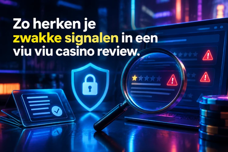 Zo herken je zwakke signalen in een viu viu casino review