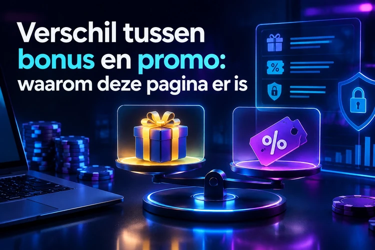 Verschil tussen bonus en promo: waarom deze pagina er is